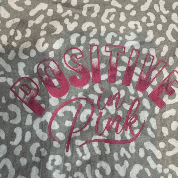 Positive Pink Leopard Print Sweatshirt NWT | Size L - Picture 3 of 6
